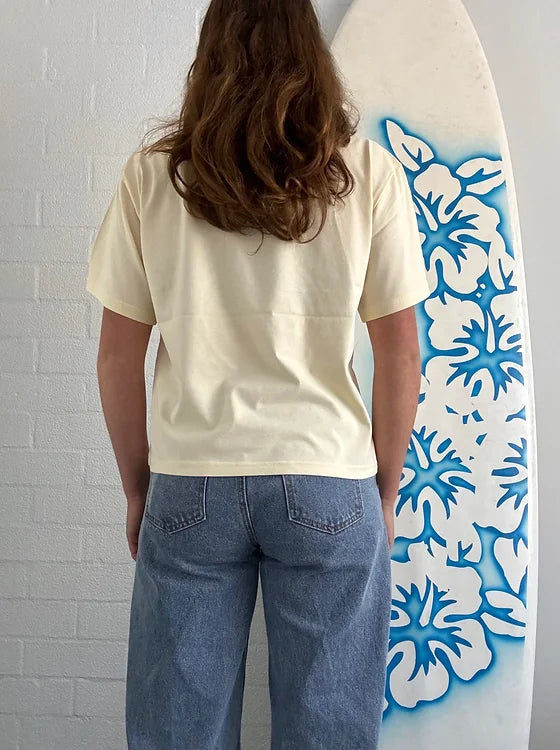 Crop Surf tee